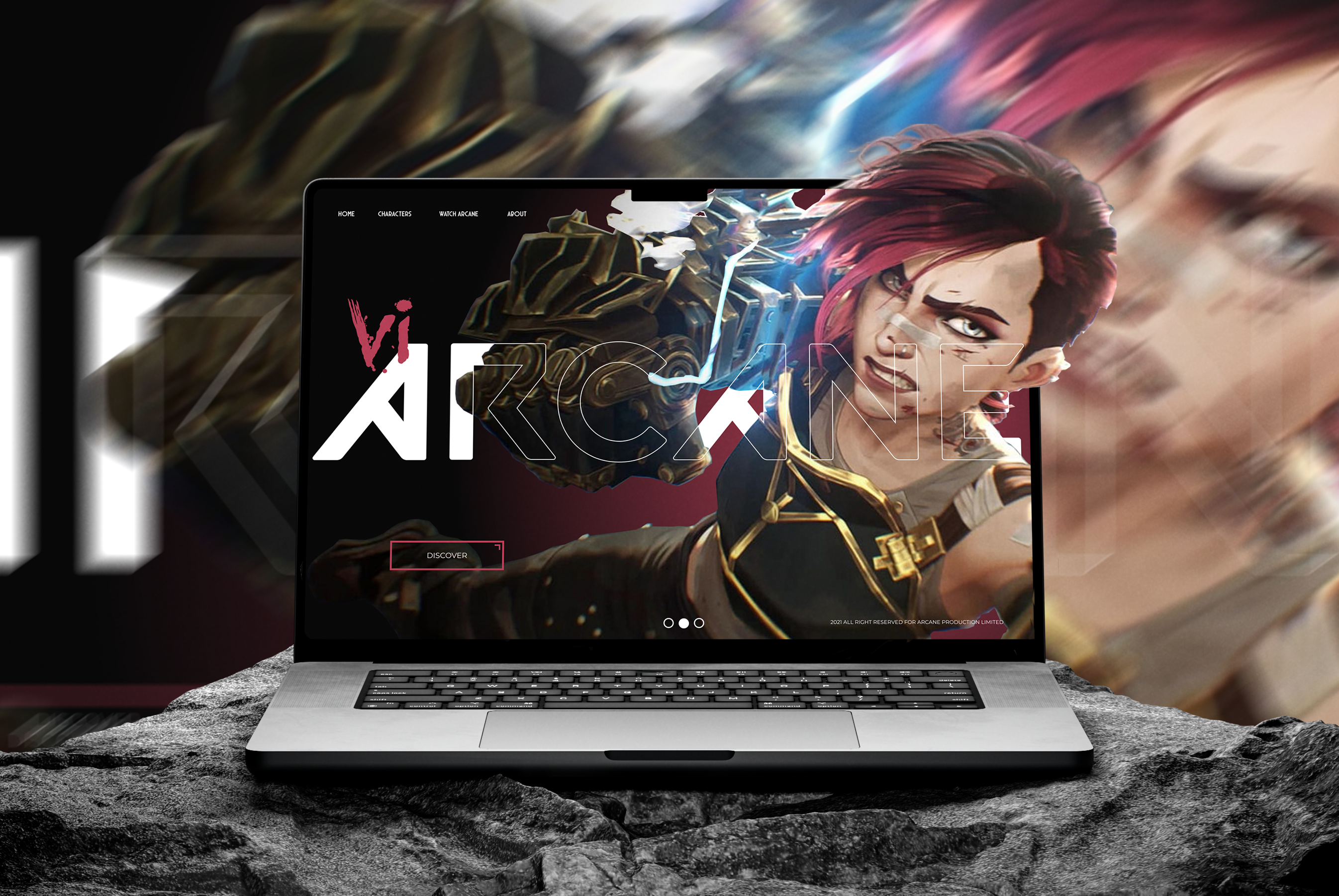 Arcane Fan Webpage